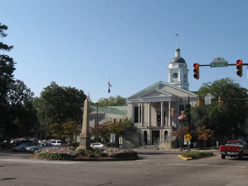 Aiken County Courthouse, Aiken, August 20 2007
