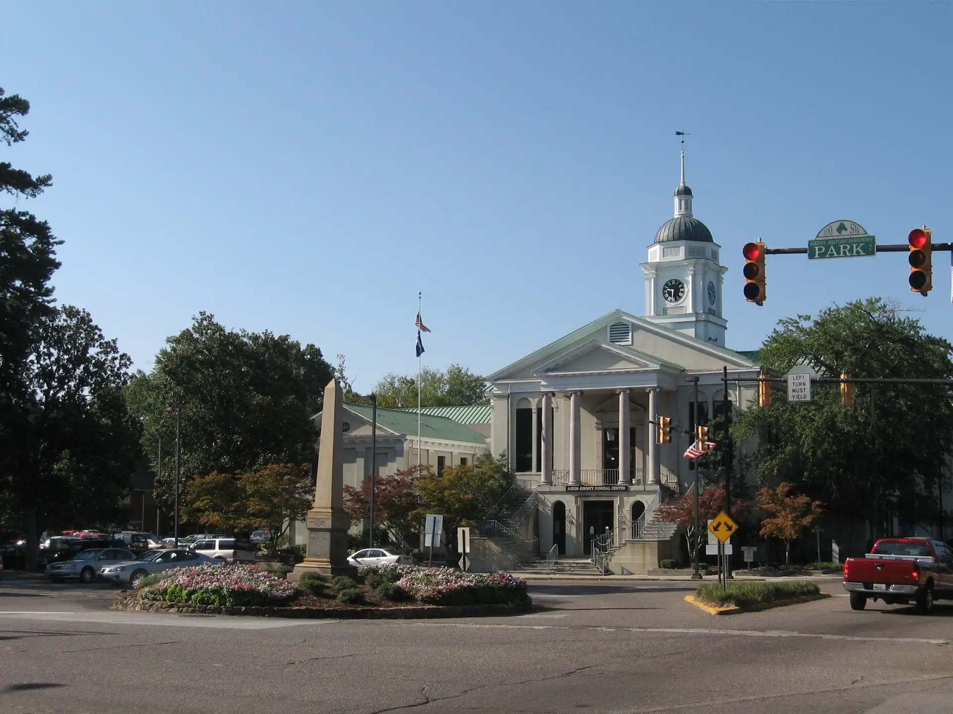 Aiken County Courthouse, Aiken, August 20 2007