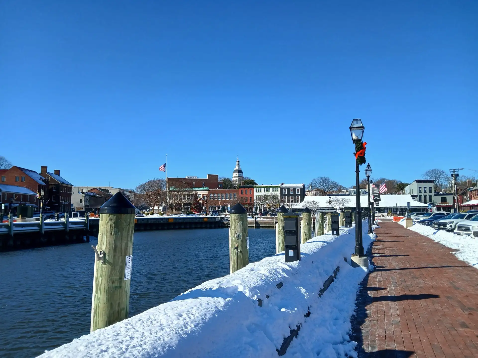 Harbor in central Annapolis