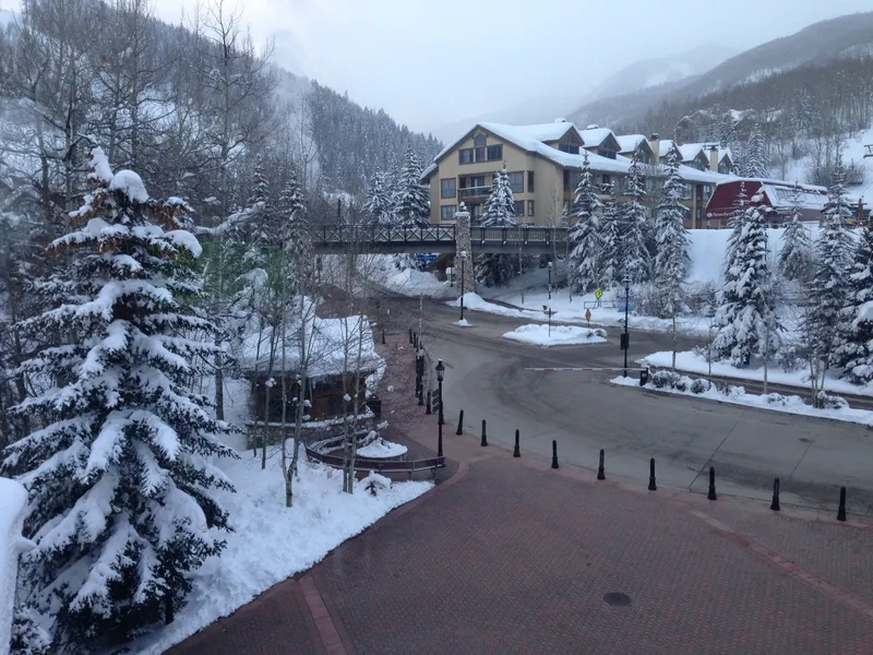 Snow Mountains on Beaver Creek, Colorado.