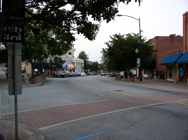 Downtown Clemson, South Carolina (College Ave.)