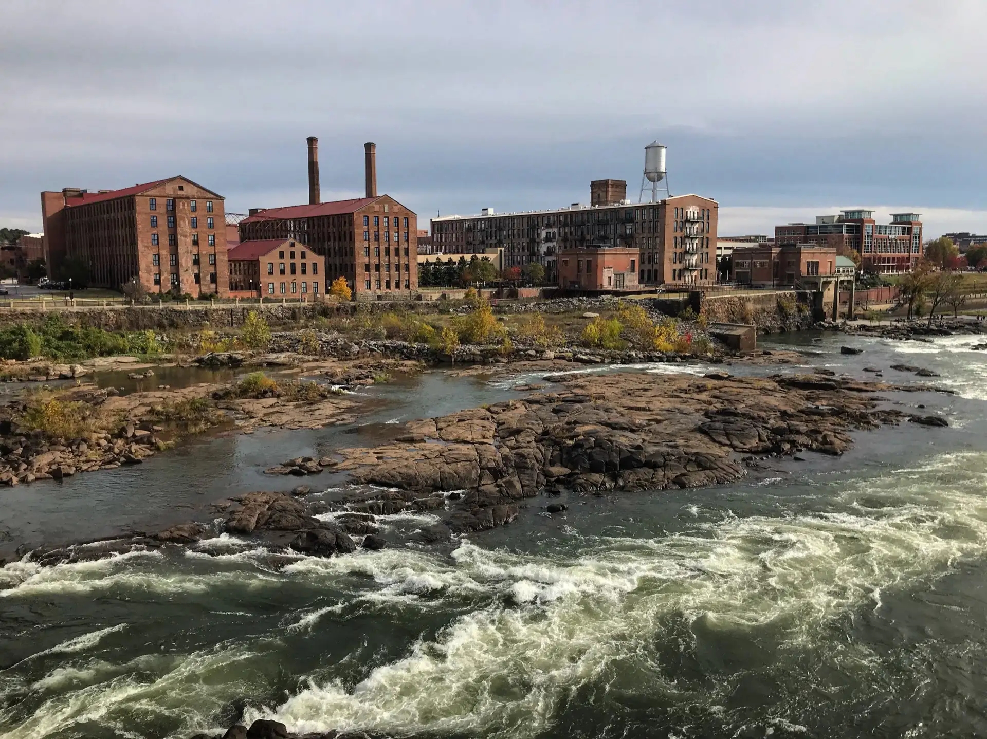 View of Downtown Columbus, Georgia from across the Chattahoochee River