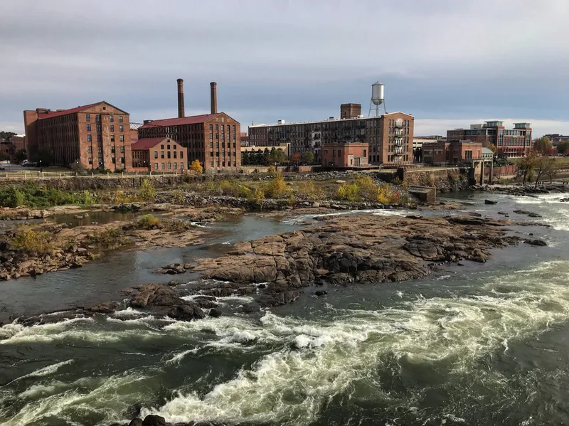 View of Downtown Columbus, Georgia from across the Chattahoochee River