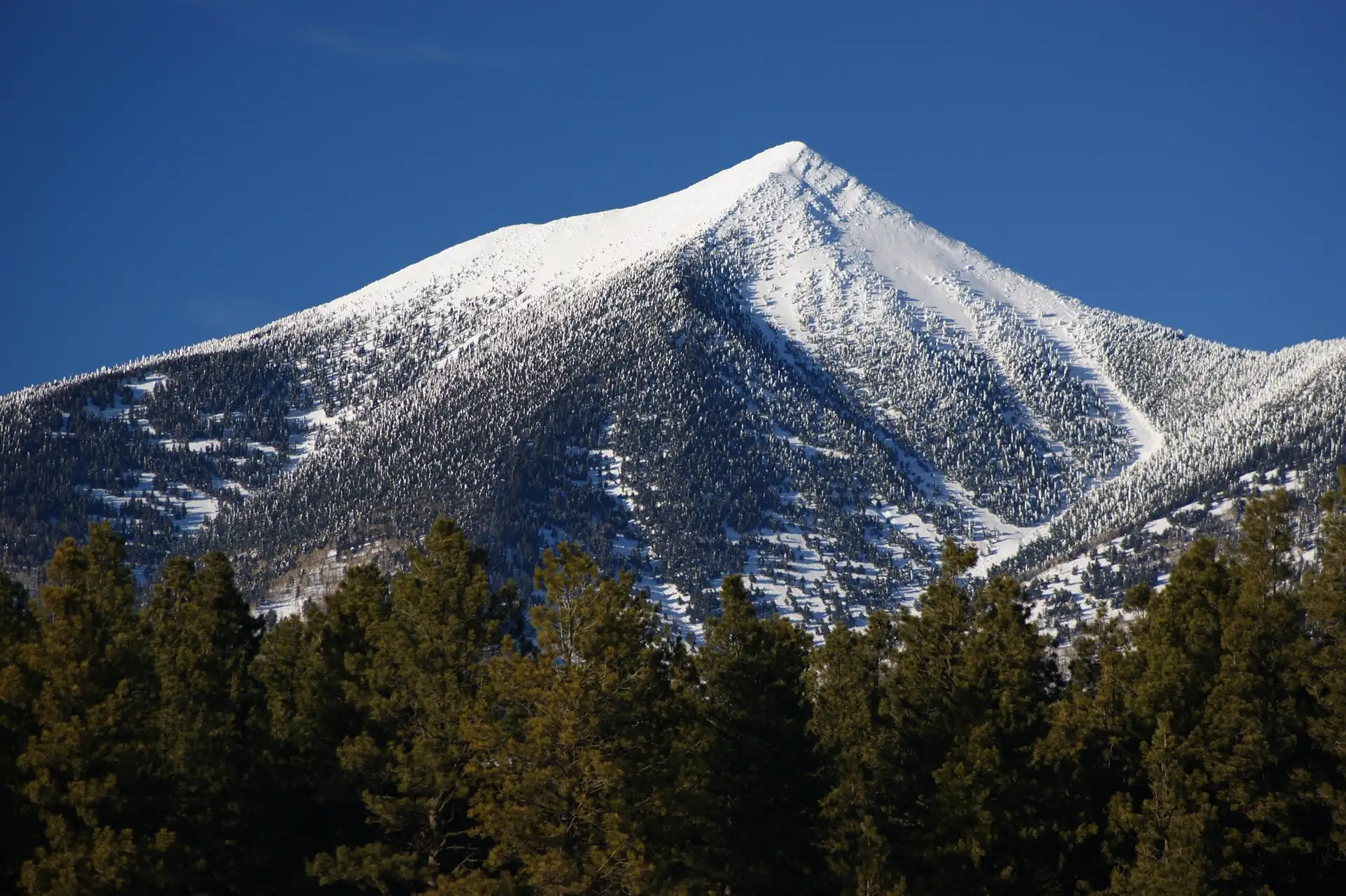 San Francisco Peaks Christmas Day 2010