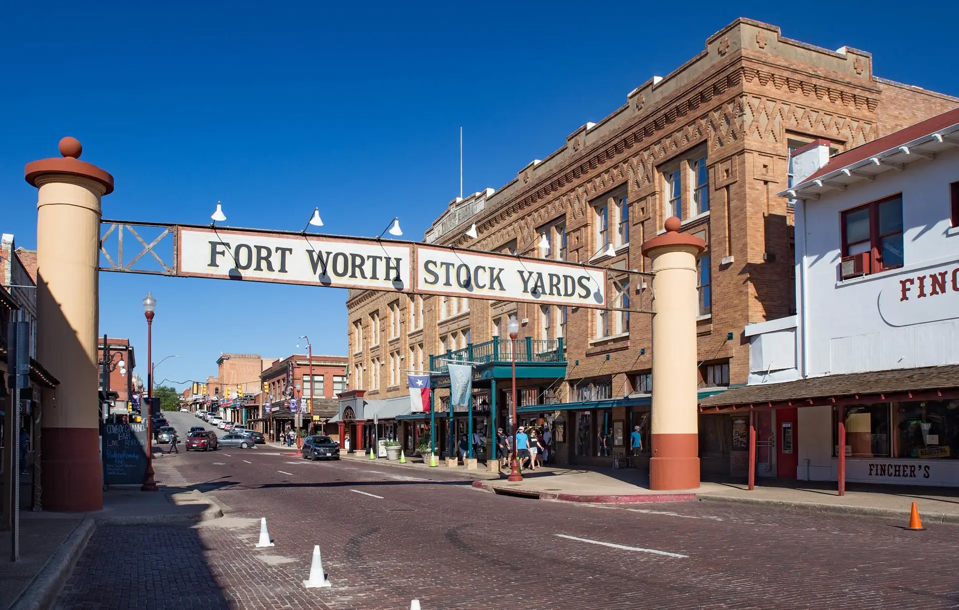 Fort Worth Stockyards was placed on the National Register of Historic Places in 1976