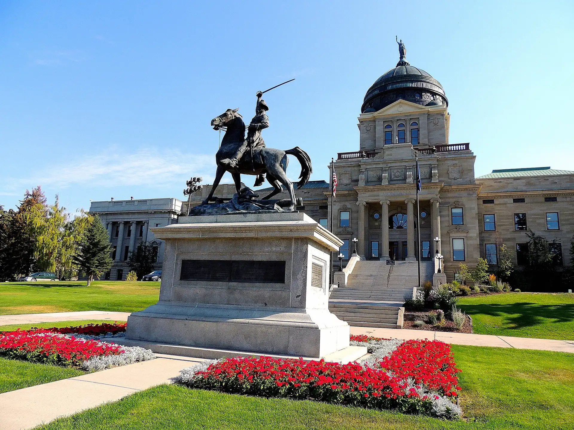 Montana State Capitol in, Helena, MT. 2012.