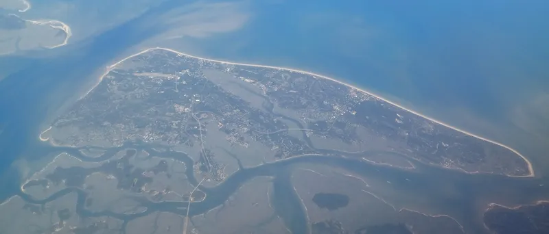 Aerial view of Hilton Head Island, South Carolina, United States.