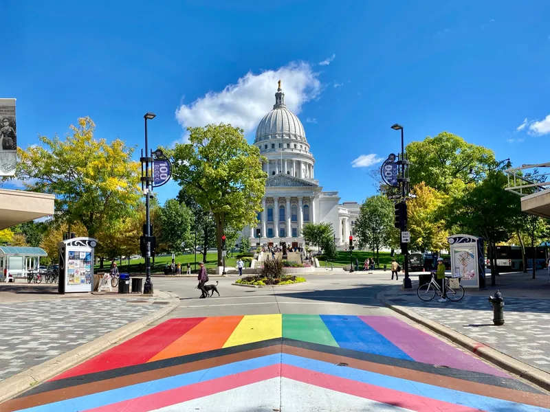 Wisconsin State Capitol, Capitol Square, Madison, WI (52734365438)