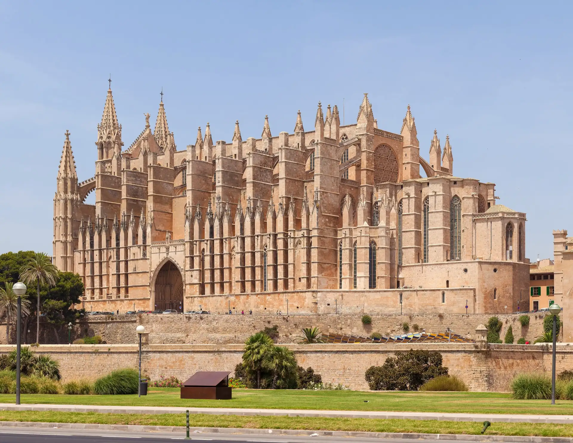 Palma Cathedral in Palma de Mallorca, Majorca, Spain