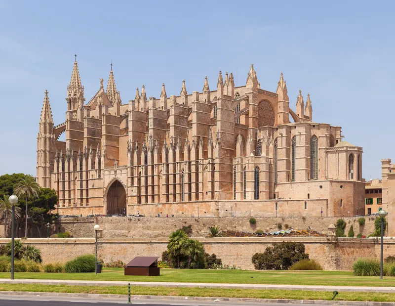 Palma Cathedral in Palma de Mallorca, Majorca, Spain