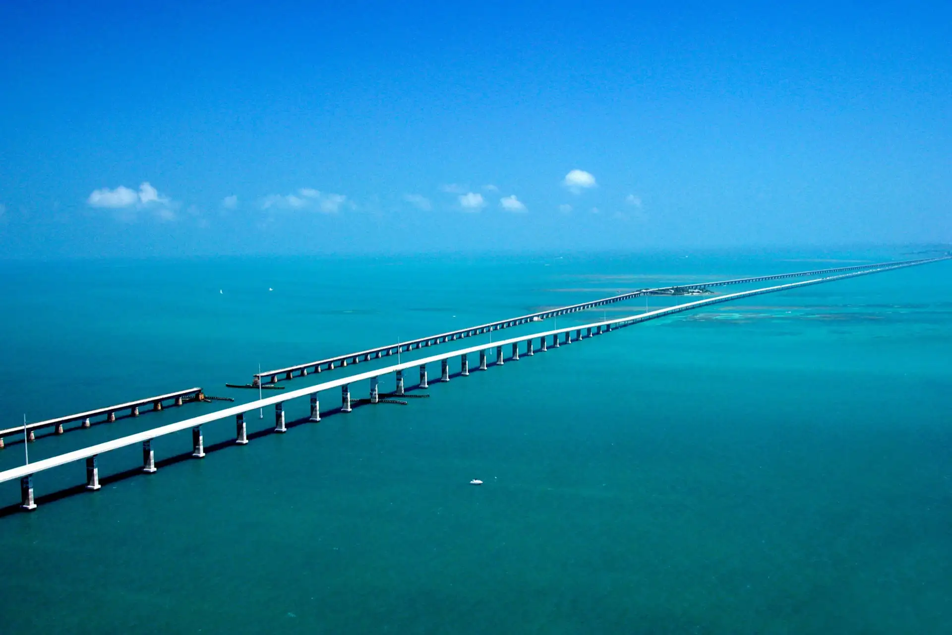 Seven Mile Bridge, Florida Keys aerial (2003)