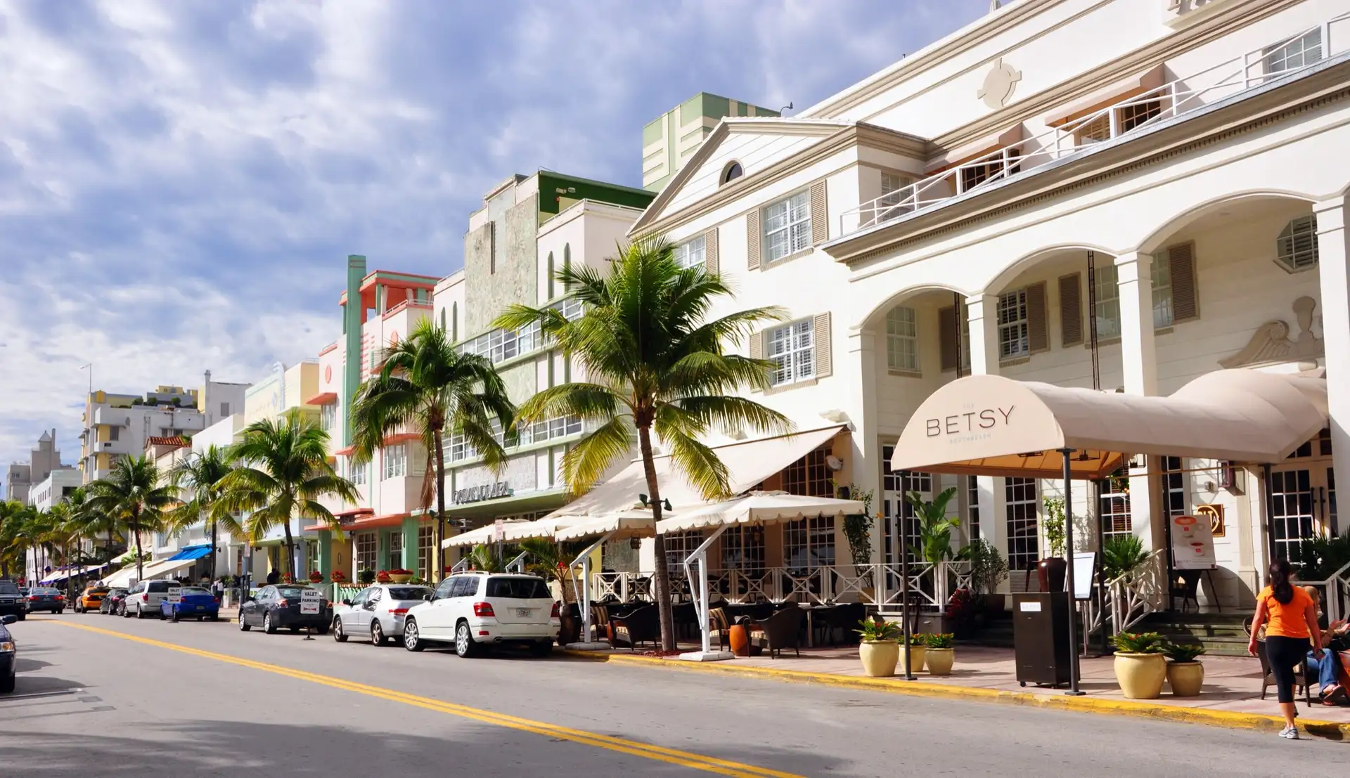 Ocean Drive, South Beach, Miami, Florida 2009