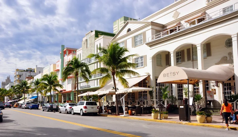 Ocean Drive, South Beach, Miami, Florida 2009