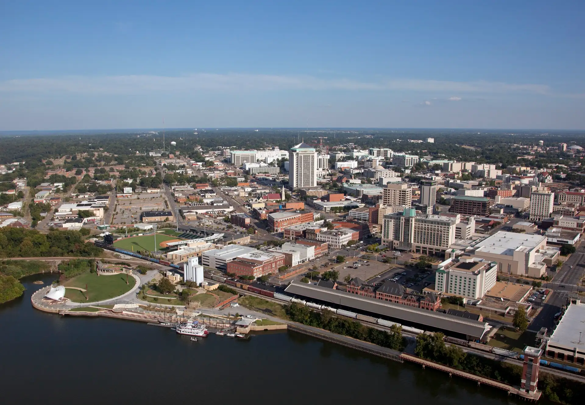 Aerial view of Montgomery, Alabama LCCN2011646683