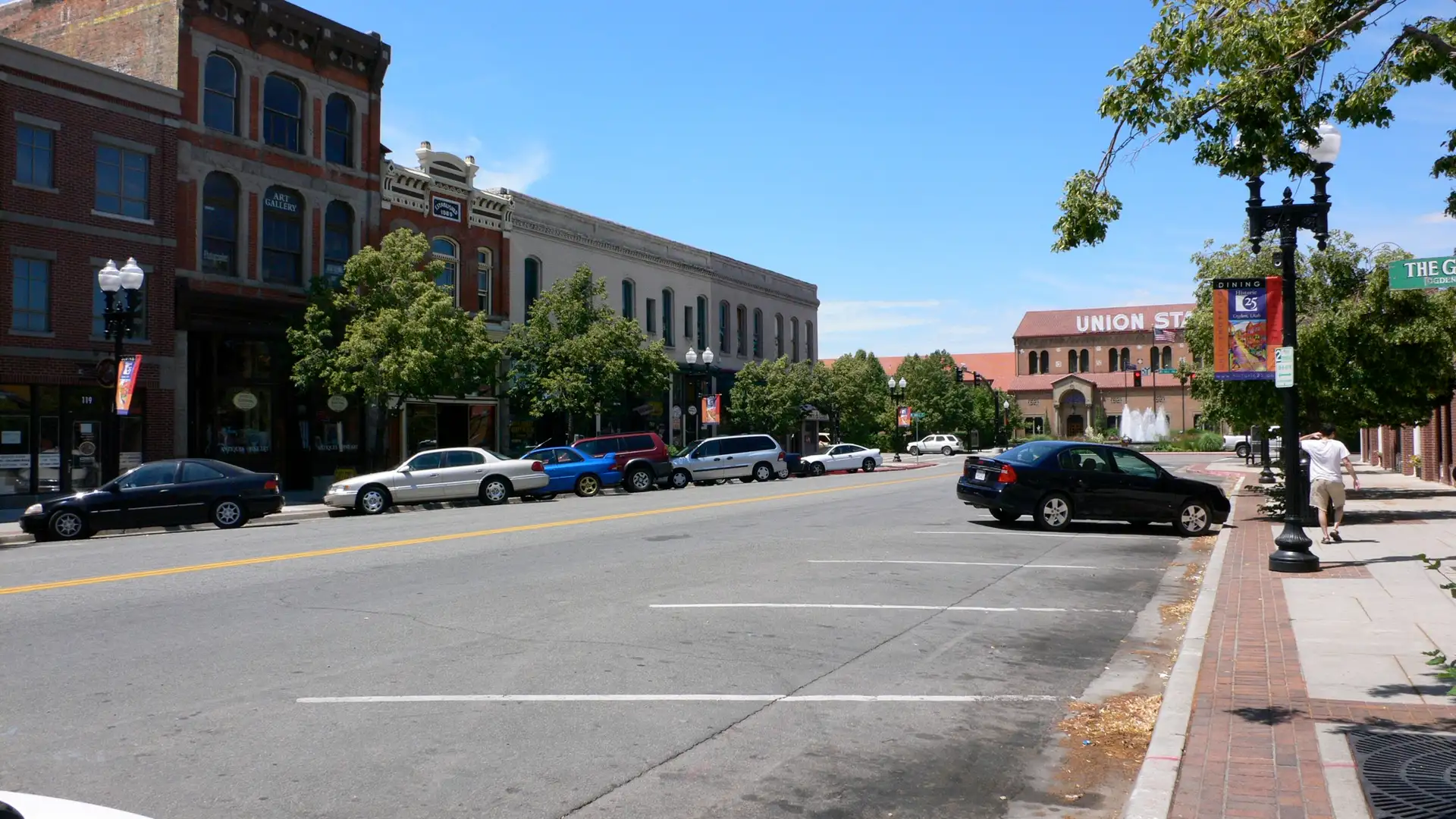 Historic 25th Street in Ogden, Utah