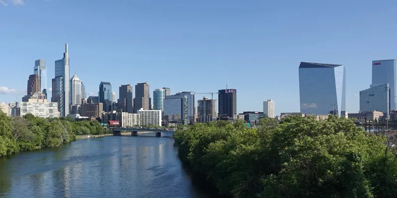 Philadelphia Skyline from Schuylkill River