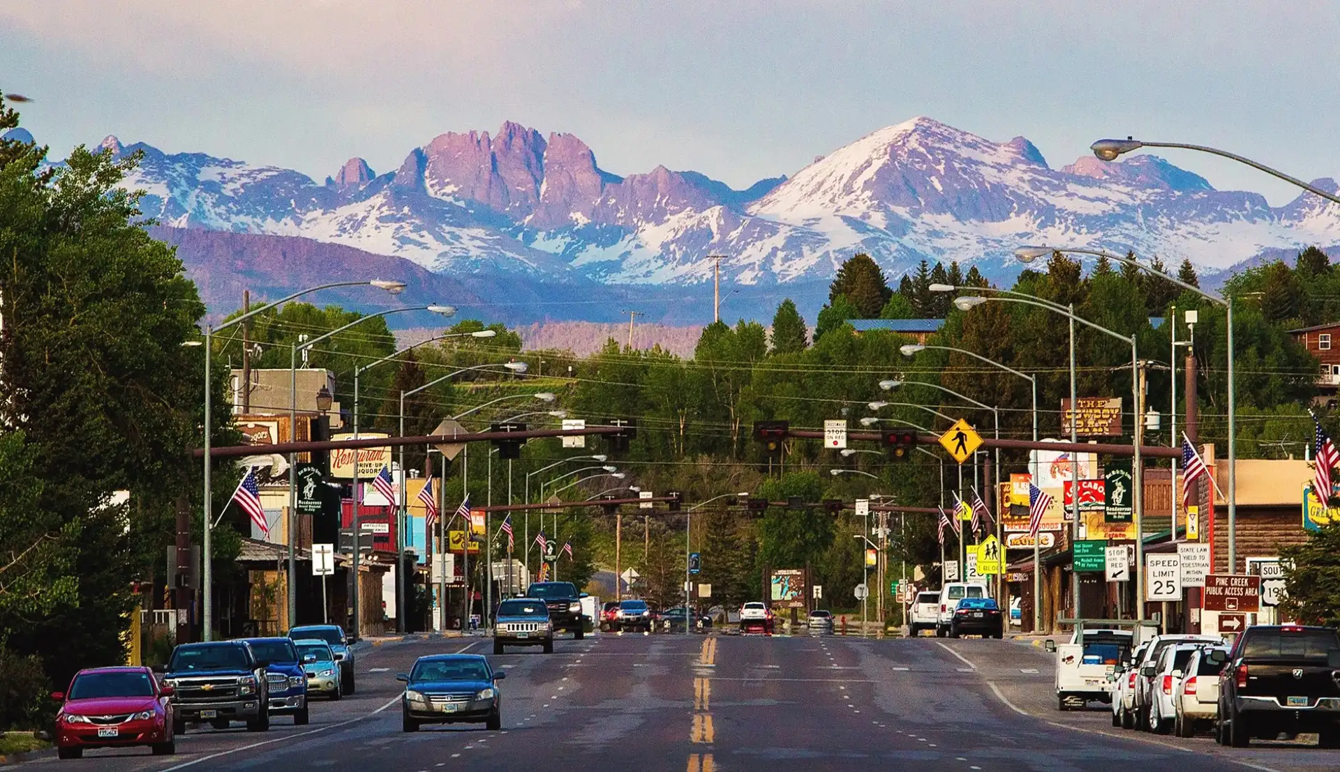 Main Street, Pinedale, Wy
