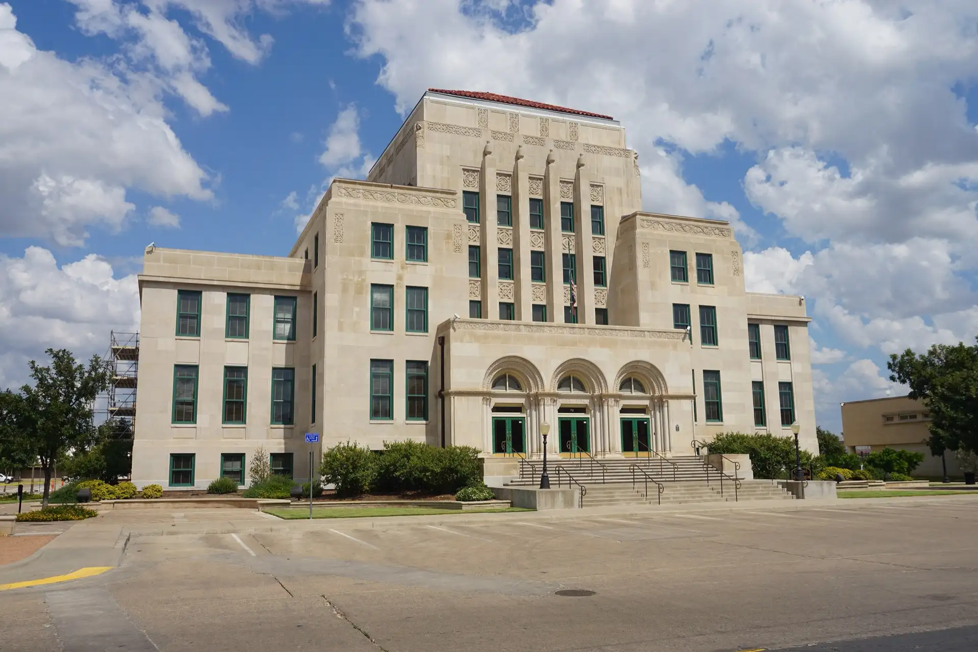 San Angelo City Hall in San Angelo, Texas (United States).