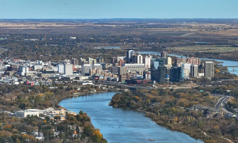 Skyline of Saskatoon, Saskatchewan