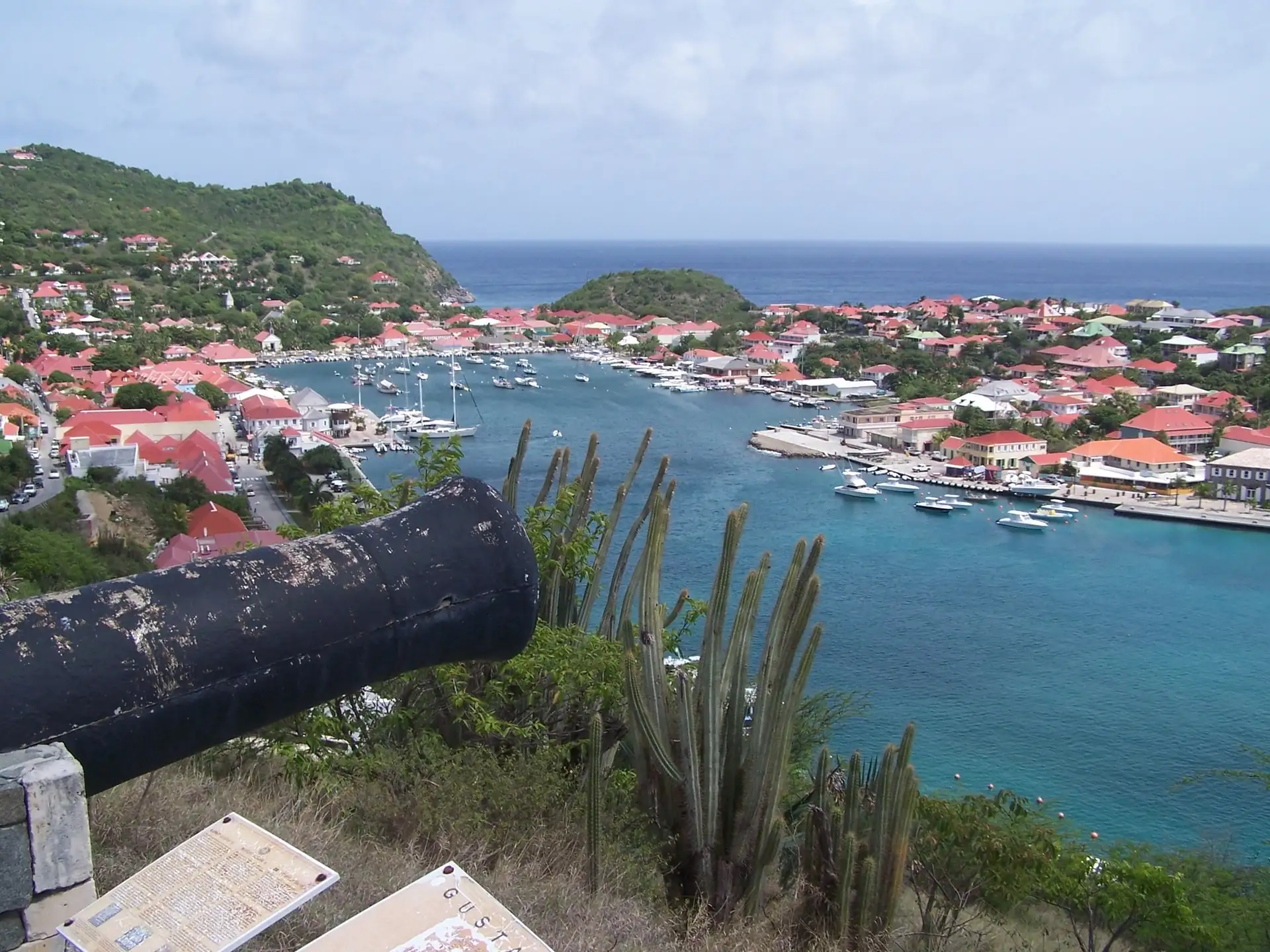 Gustavia Harbour St Barthelemy. Gustavia Harbour St Barthelemy, Caribbean.