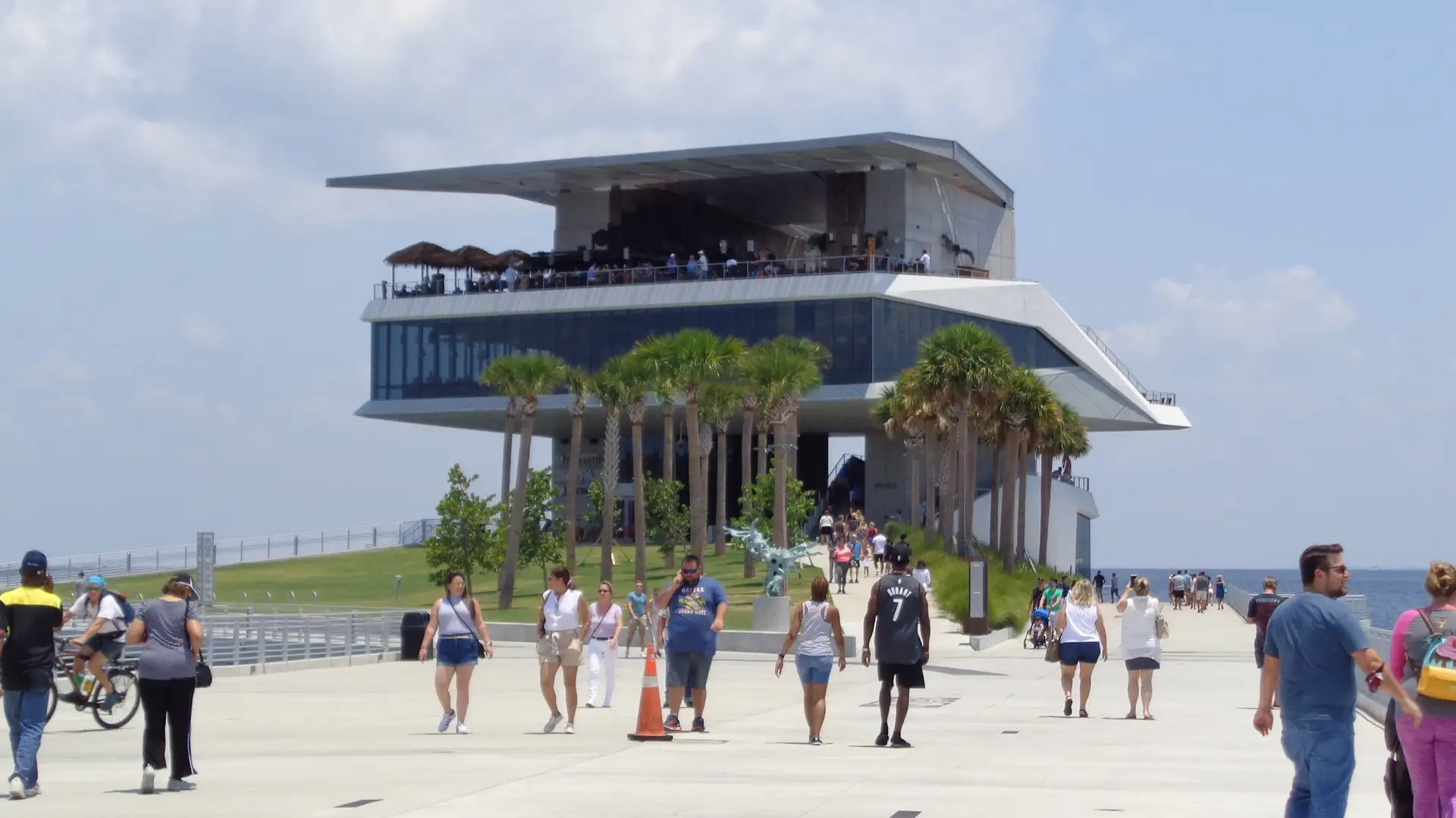 The St. Pete Pier in St. Petersburg, Florida, in July 2021.