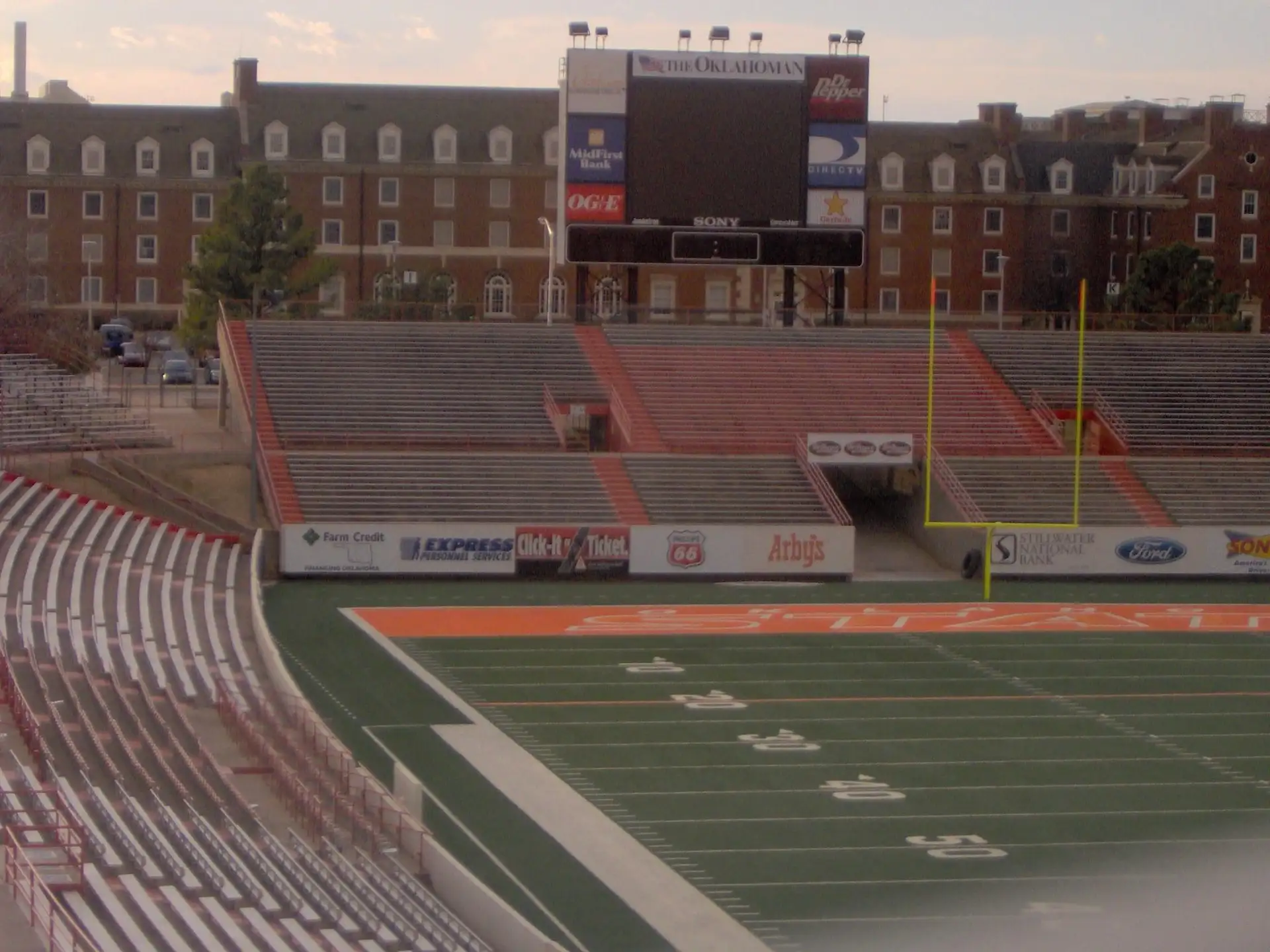 Inside Boone Pickens Stadium