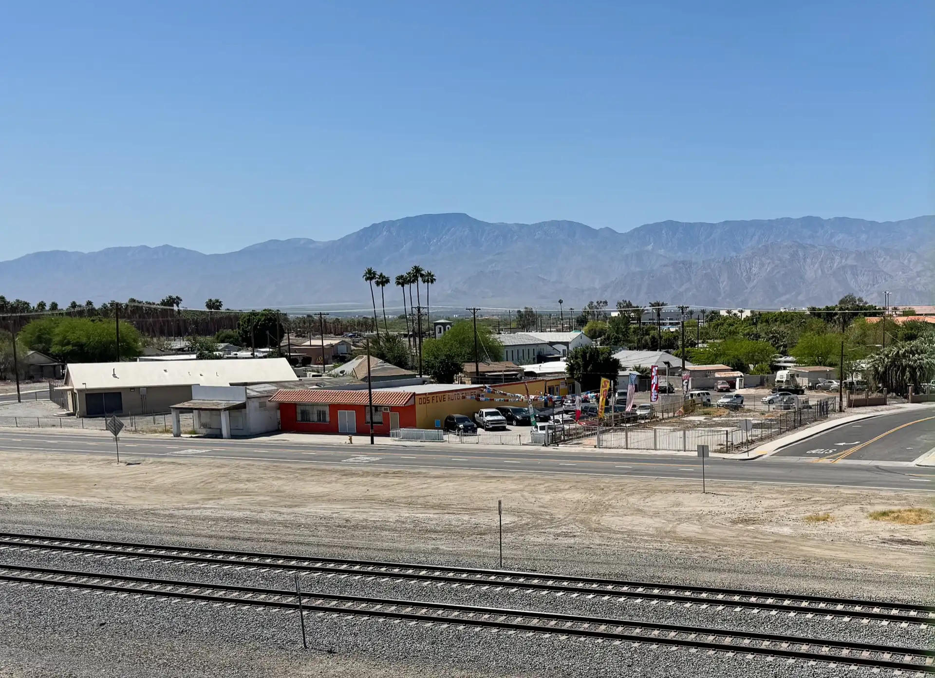 The Coachella Valley and the Santa Rosa Mountains