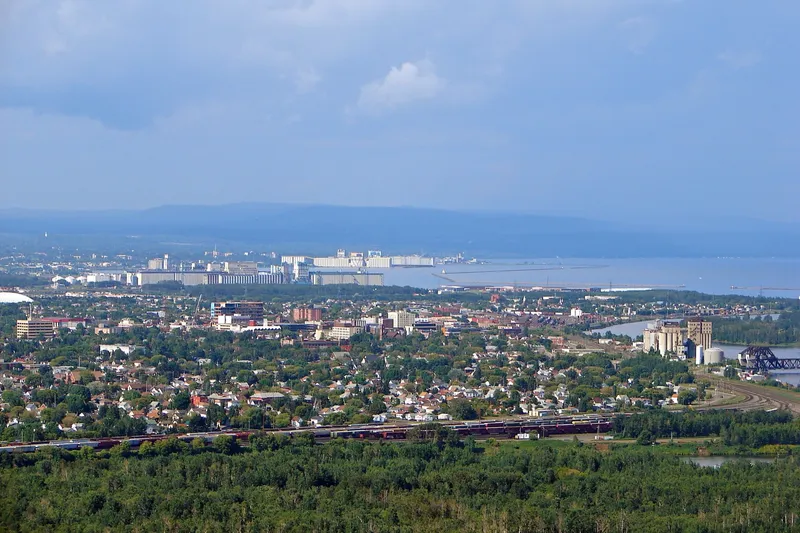 Thunder Bay (from Mount McKay), Ontario, Canada