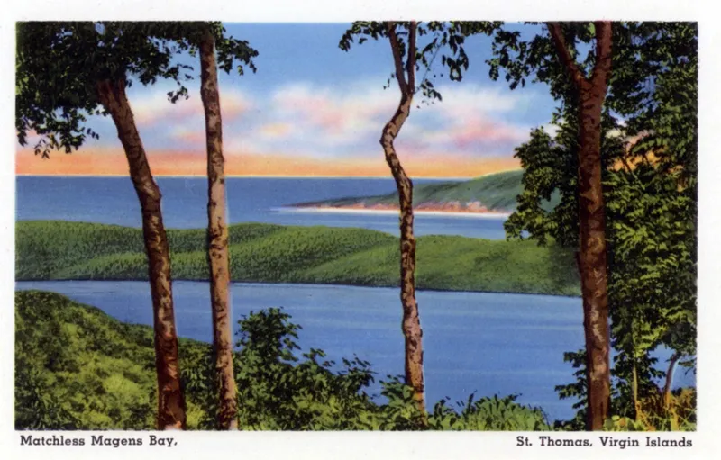 Photomechanical print (postcard) : halftone, colored
From "Souvenir of St. Thomas" postcard folder