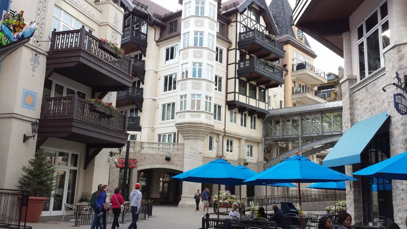 Buildings in Vail, Colorado taken on the 24th of June 2013 (picture #1)