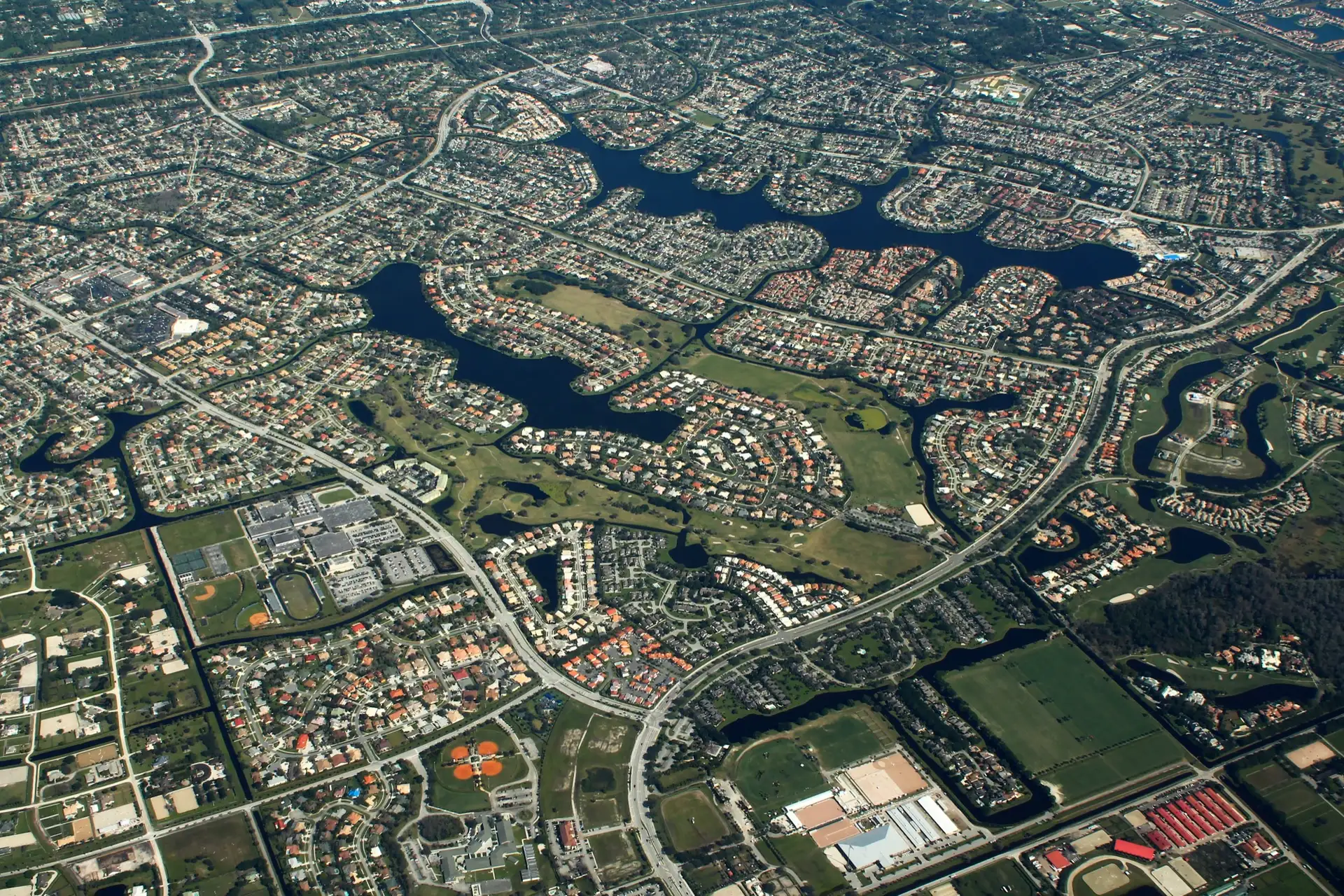 Aerial photo of Wellington Florida 2